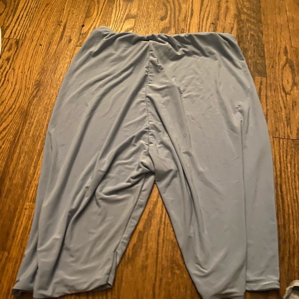 Blue bike shorts